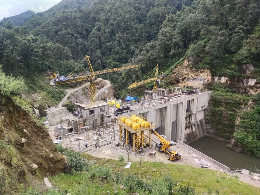 Dam Top View
