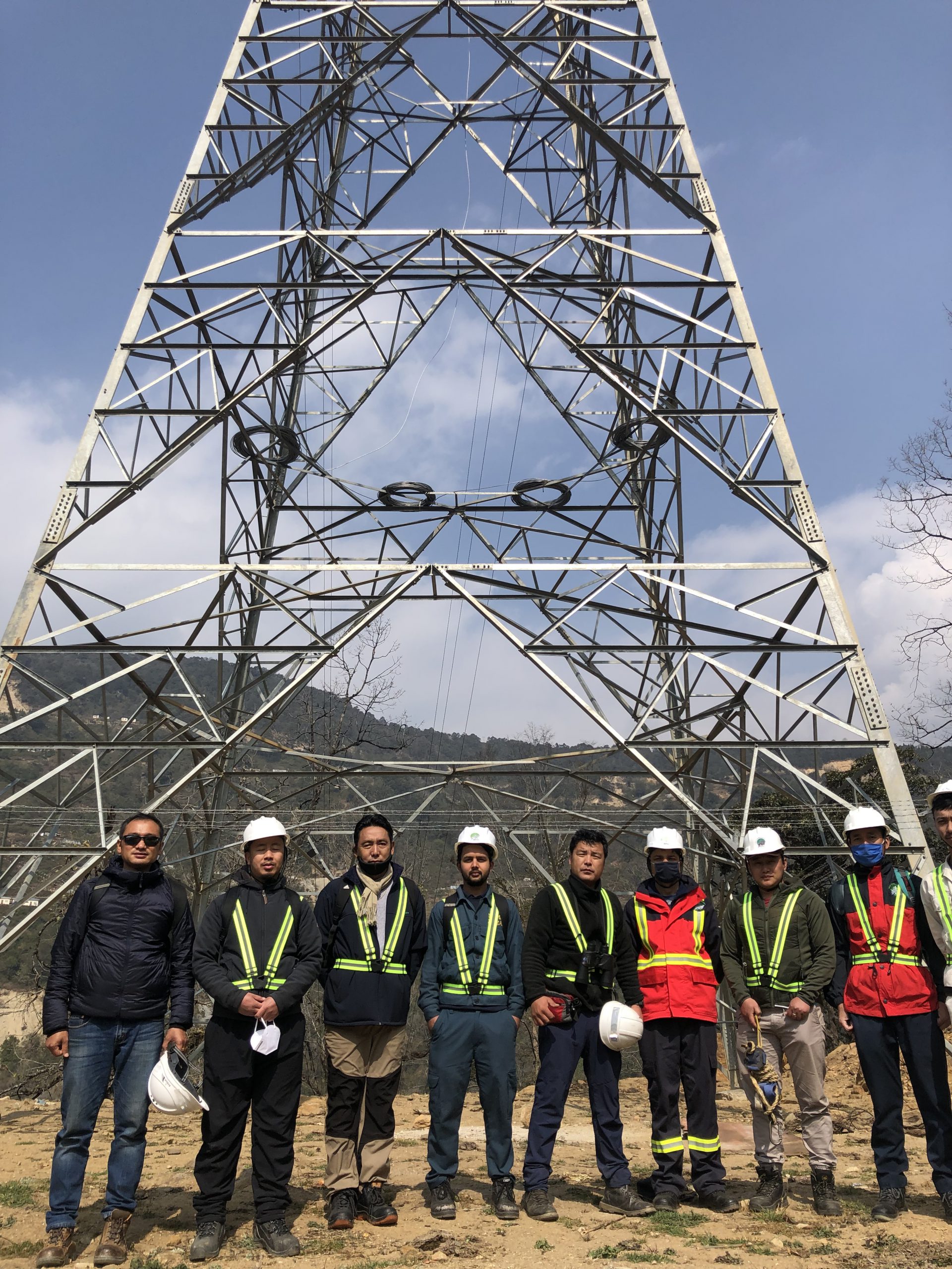 Joint Inspection of completed Transmission Line