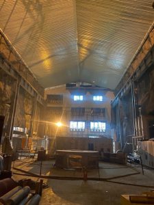 Machine hall and Control Block
