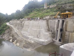 Upstream of Dam and Intake Structure